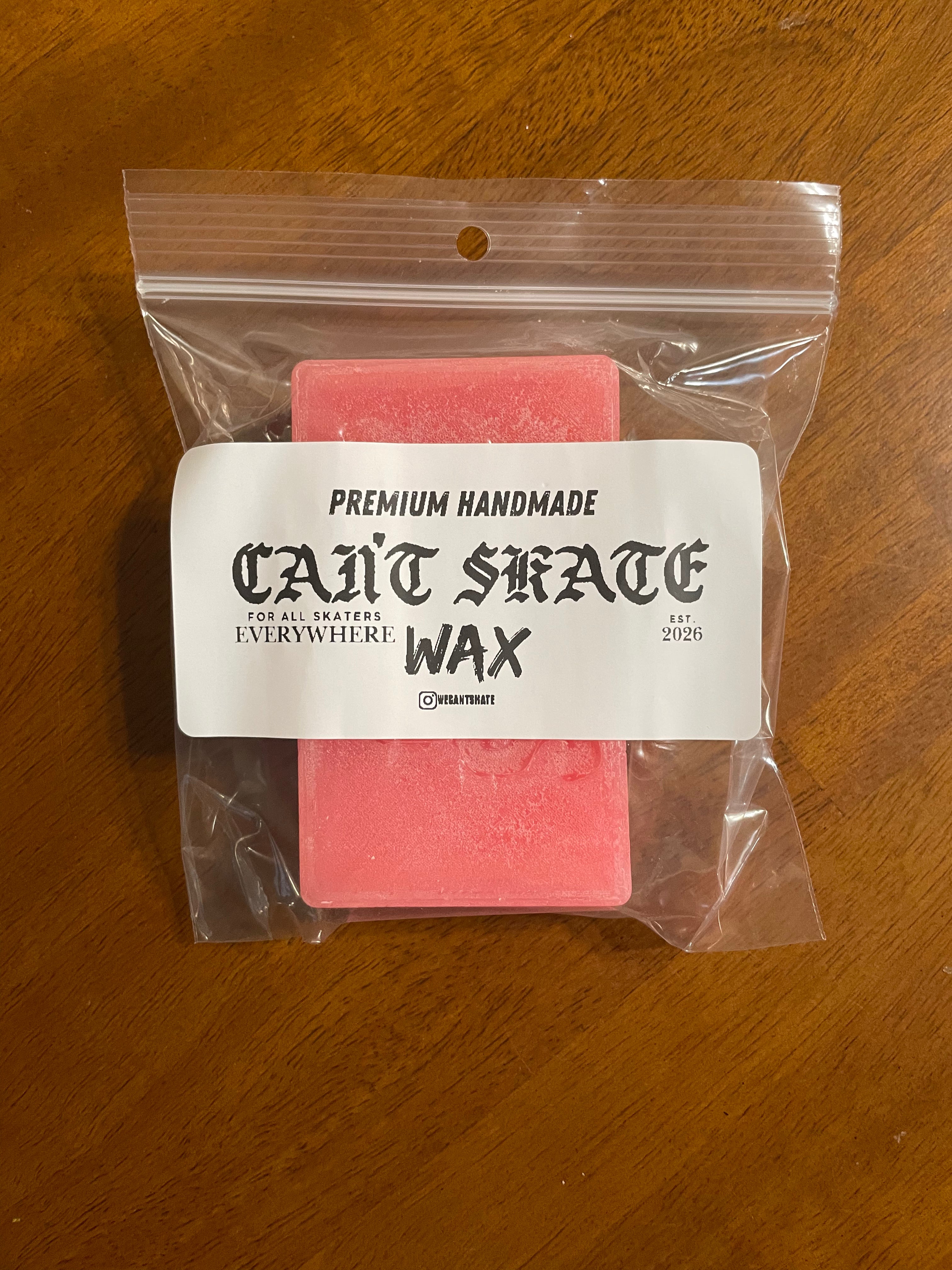 CAN'T SKATE CLUB WAX BAR